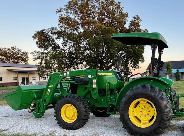 John Deere Tractor with Awning